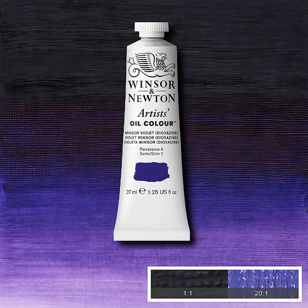 Winsor & Newton W&n Artists' lfarbe 37ml Tube Winsorviolett dioxazin - Marques