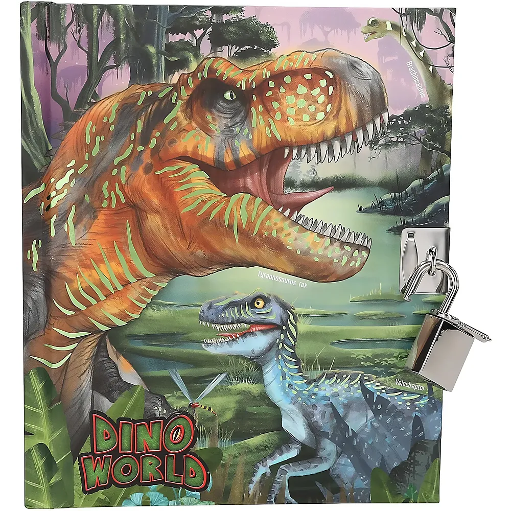 Depesche Dino World Tagebuch mit Schloss