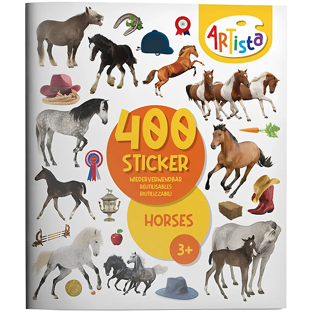 Artista Stickerbuch Pferde | Tattoos & Stickers
