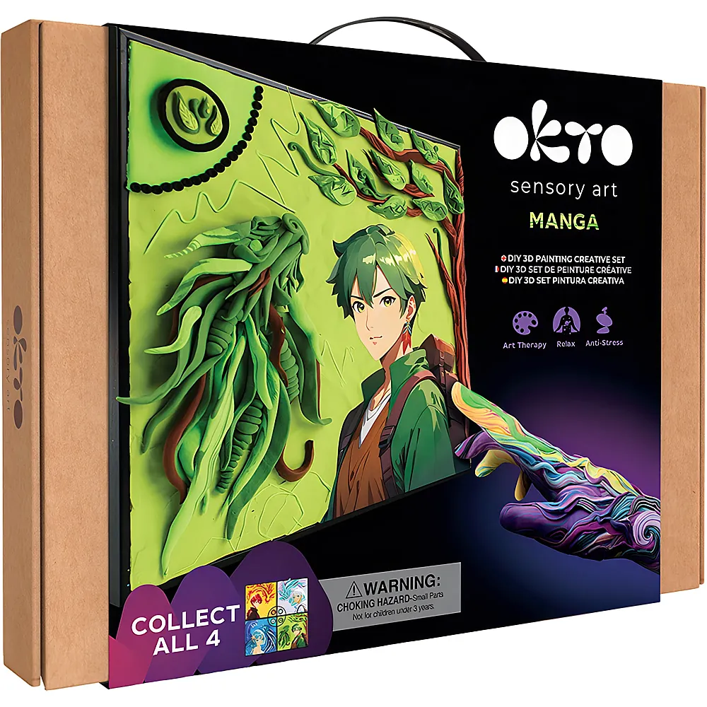 Okto Sensory Art 3D Gem�lde Manga Erde