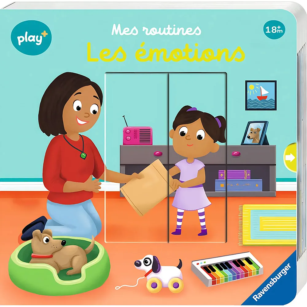 Ravensburger play+ Mes routines: Les �motions - Franais
