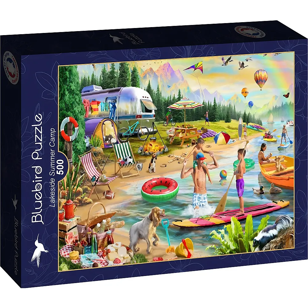 Bluebird Puzzle Lakeside Sommerlager 500Teile
