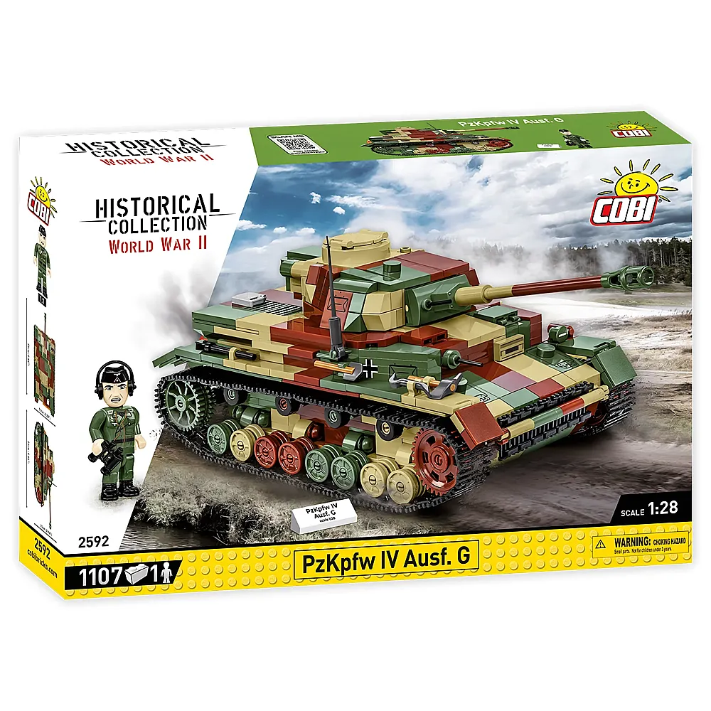 COBI Historical Collection PzKpfw IV Ausf. G 2592