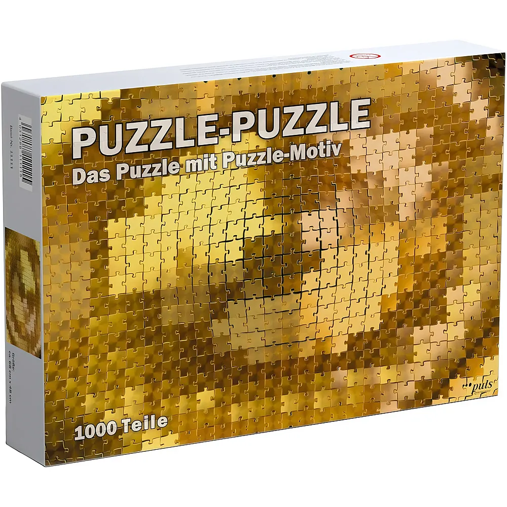 Puls Entertainment Das erste Puzzle mit Puzzle-Motiv - 1000 Teile