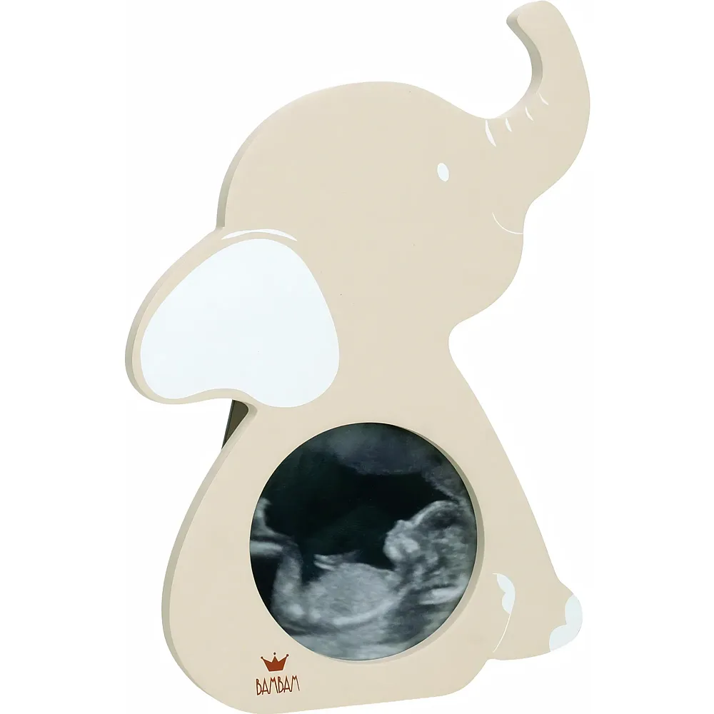 meinspielzeug - BamBam Umweltfreundlicher Bilderrahmen  Mit Elefant, 21 X 3 X 15 Cm
