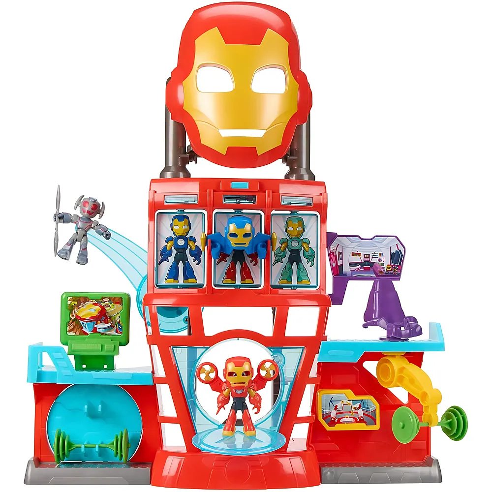 Hasbro Avengers Iron Man and his Awesome Friends elektronisches Iron Hauptquartier
