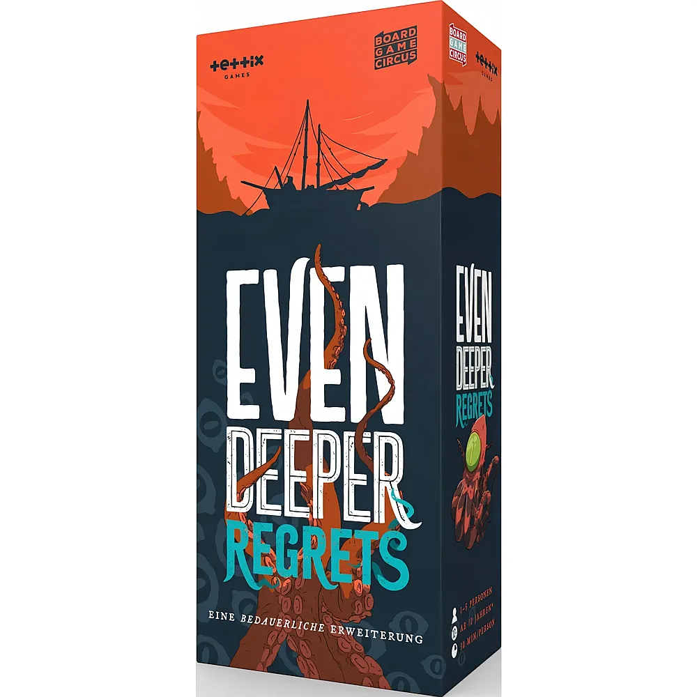 Board Game Circus Deep Regrets - Even Deeper Regrets d