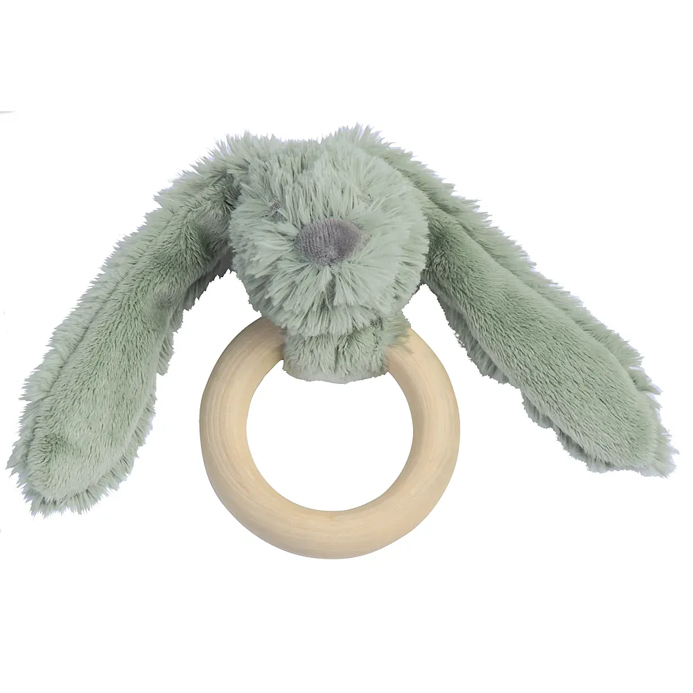 Happy Horse Beissring Hase Richie Gr�n - 12 cm | Greiflinge