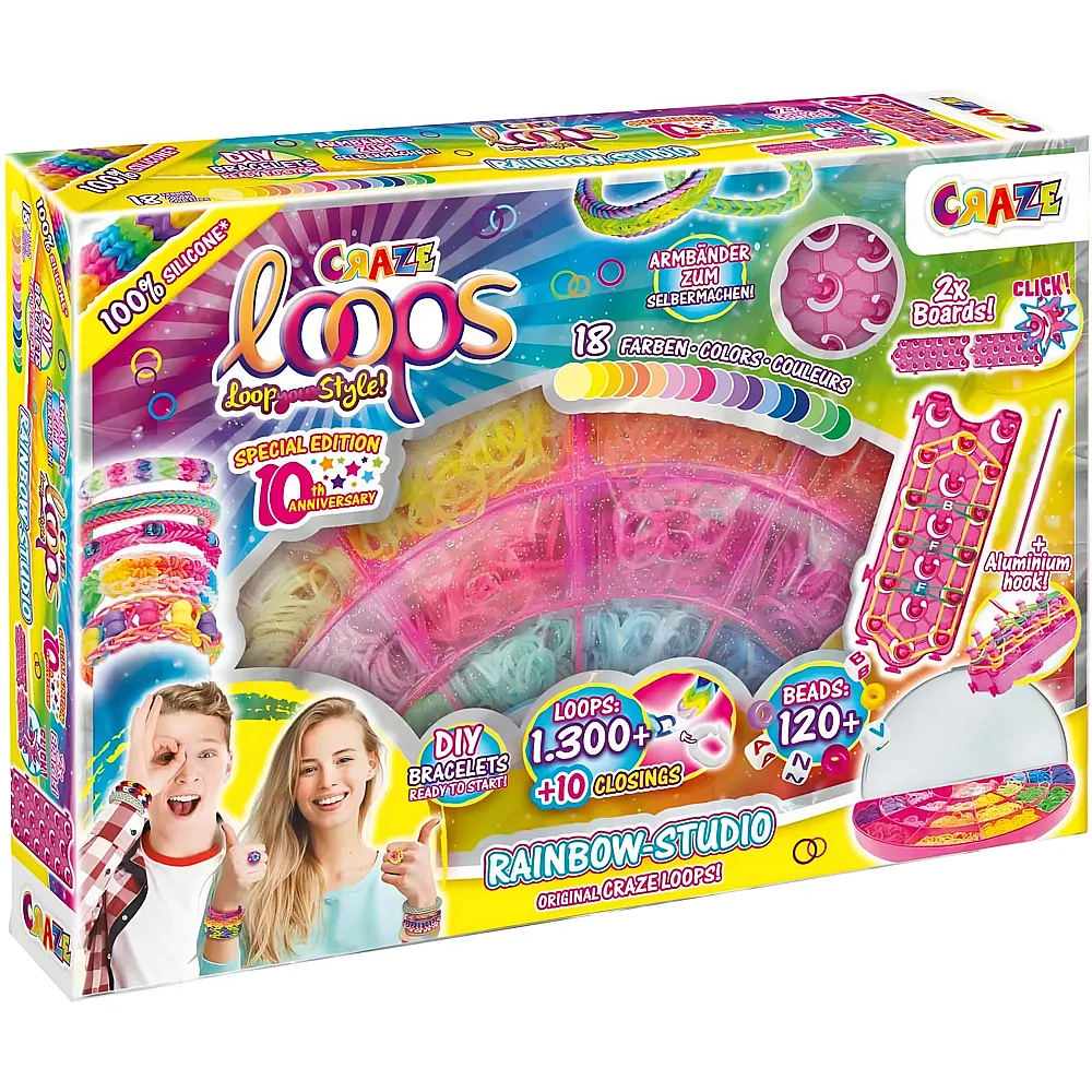 Craze Loops Rainbow Studio