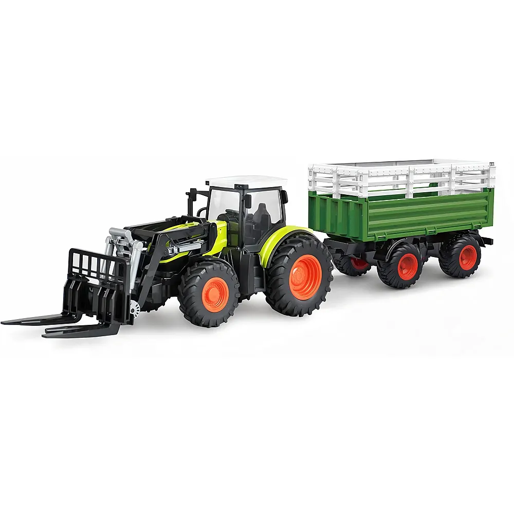 Amewi RC-Traktor mit XL-Zubeh�rpaket, Licht & Sound