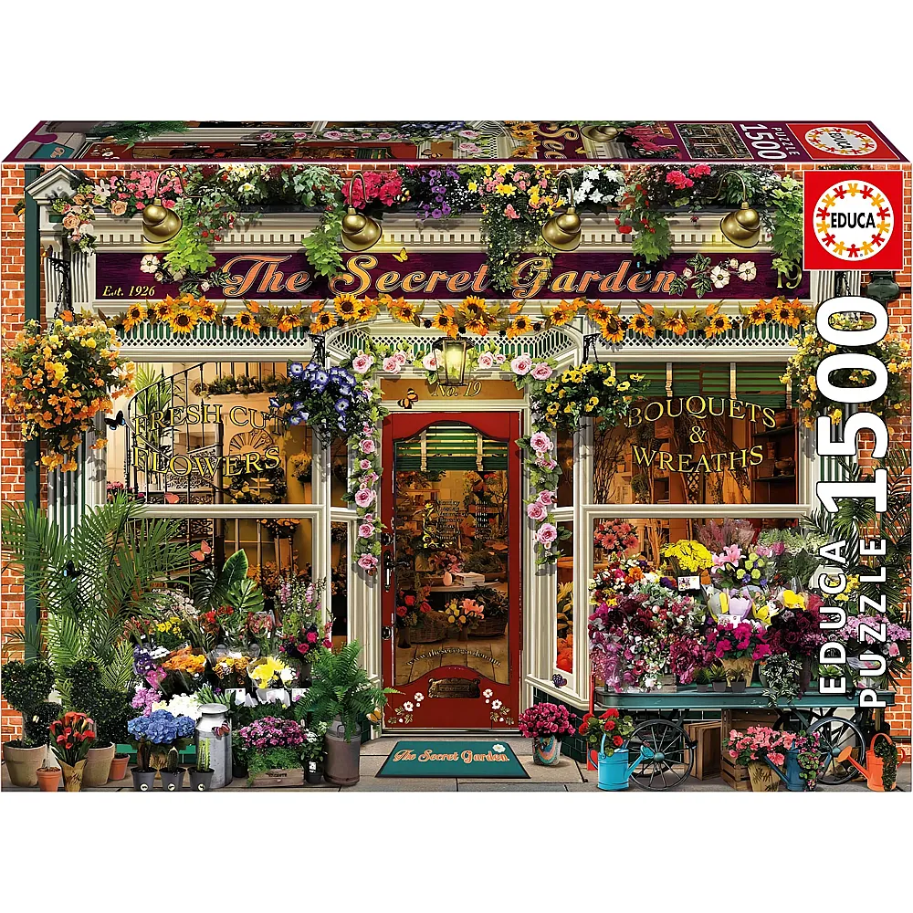 Educa Puzzle Der geheime Garten - 1500 Teile