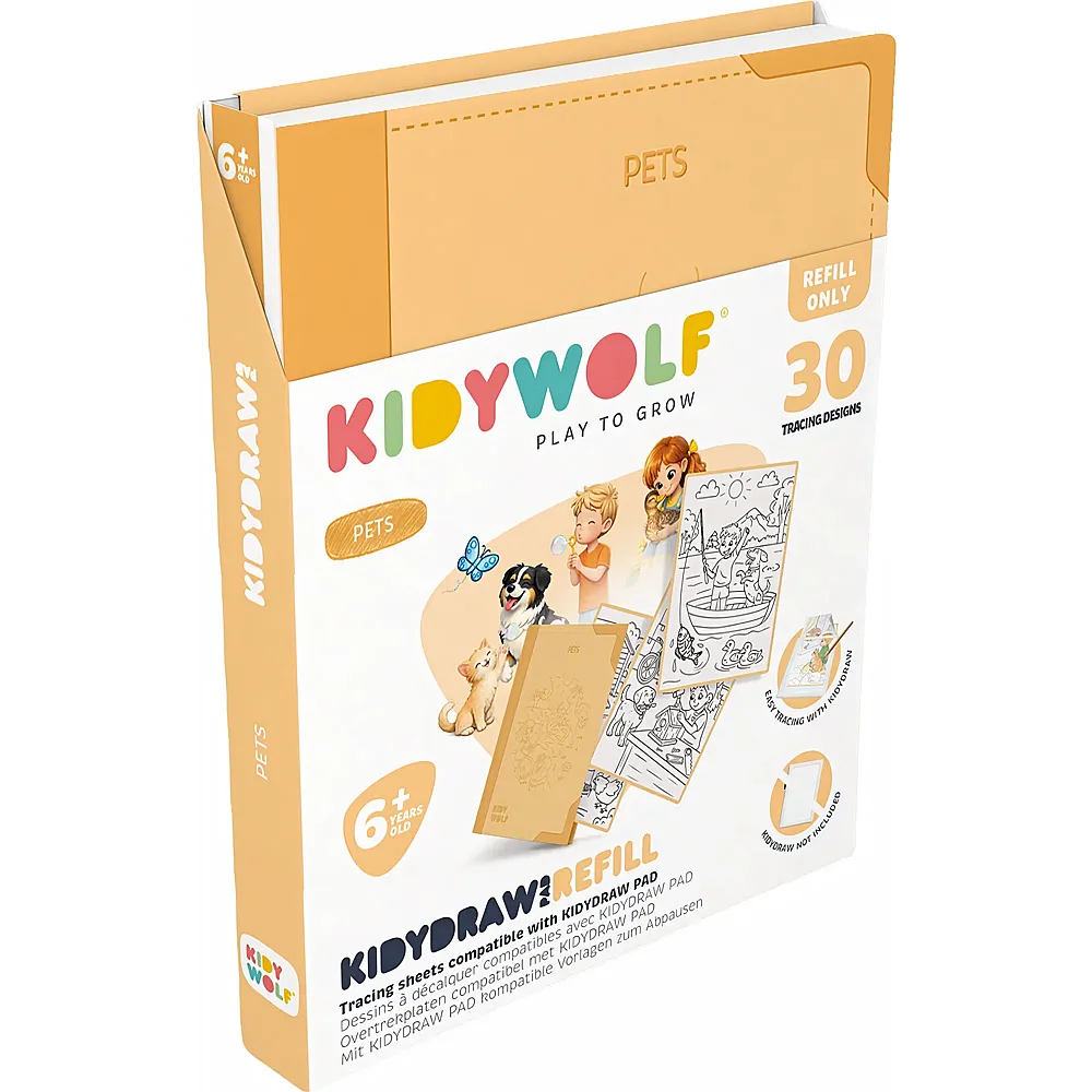 Kidywolf Nachf�llpack Haustiere zu Designtafel