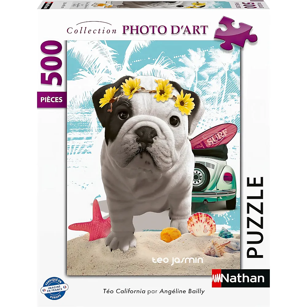 Nathan Puzzle Collection Photo d'Art T�o California 500Teile