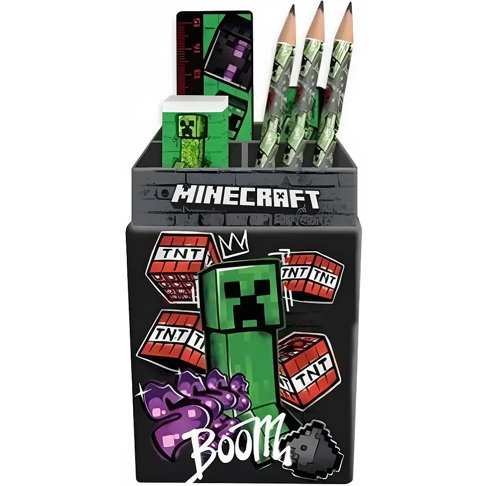 Kids Licensing Minecraft Schreibset 8x20x8cm