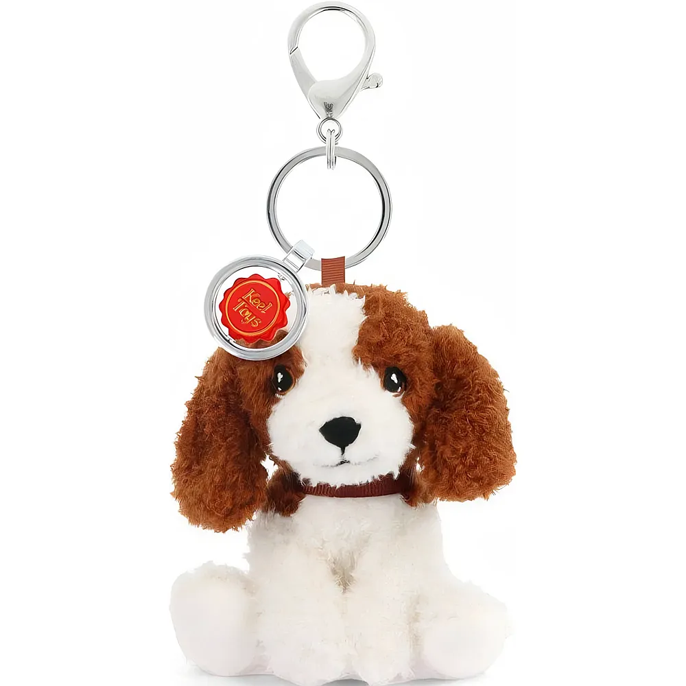 meinspielzeug - KeelToys Keeleco Schl�sselanh�nger Hund - 12 cm | Accessoires