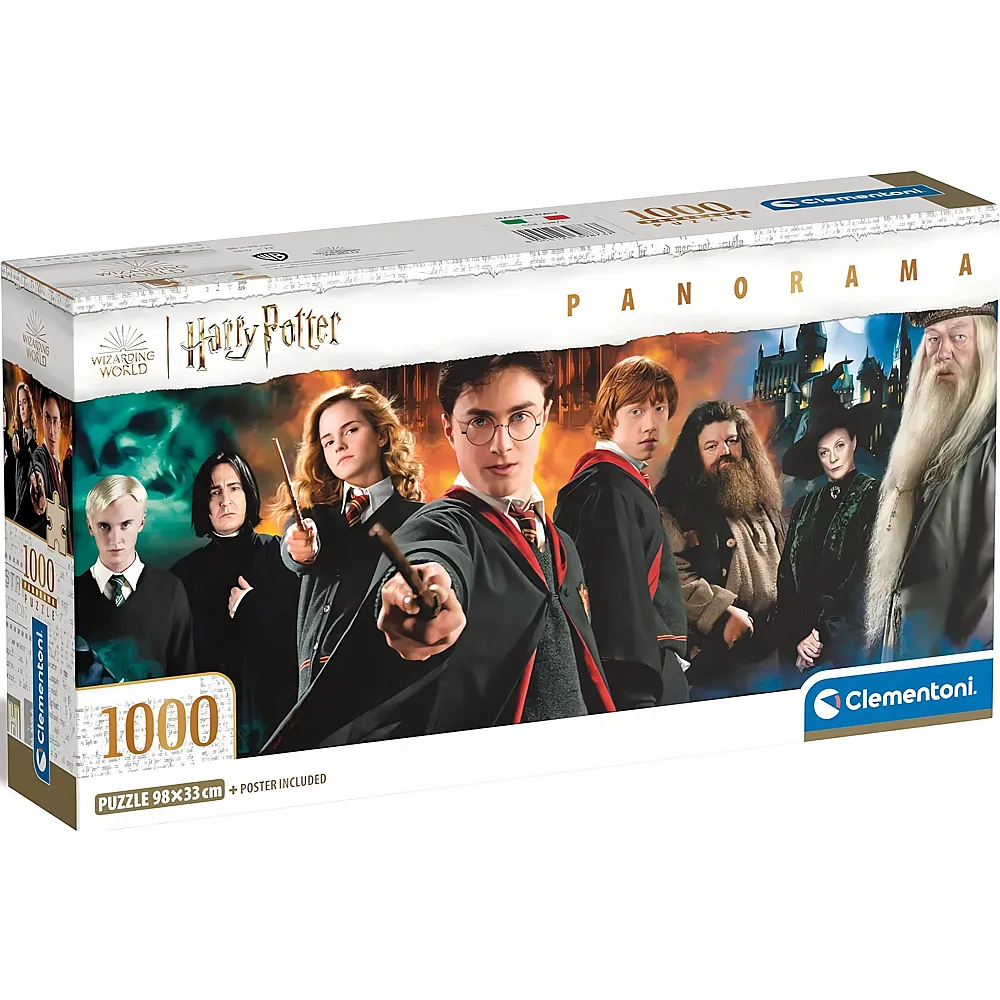 Clementoni Puzzle Panorama Harry Potter - 1000 Teile