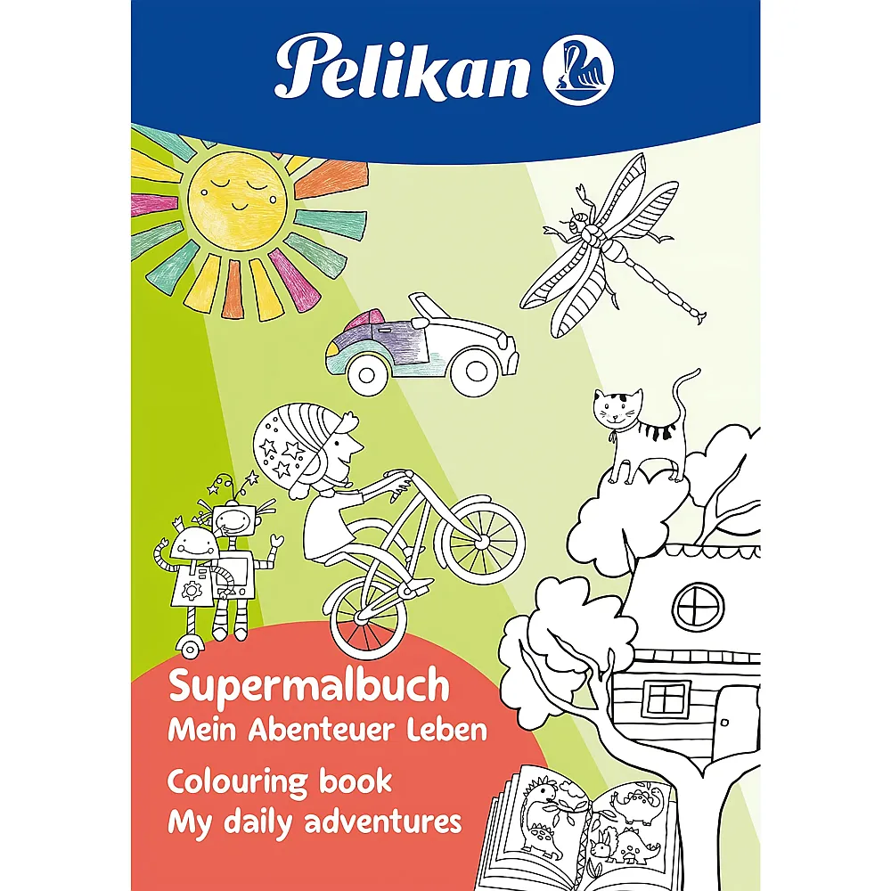 Pelikan Malbuch Mein Abenteuer Leben