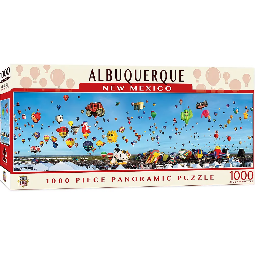 Master Pieces Puzzle Panorama Albuquerque, New Mexico - 1000 Teile