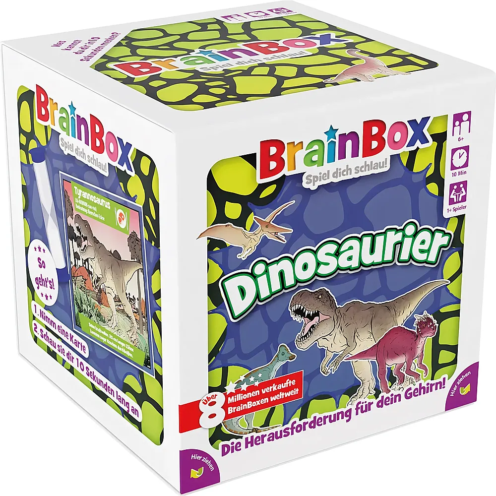 BrainBox Spiele Dinosaurier DE