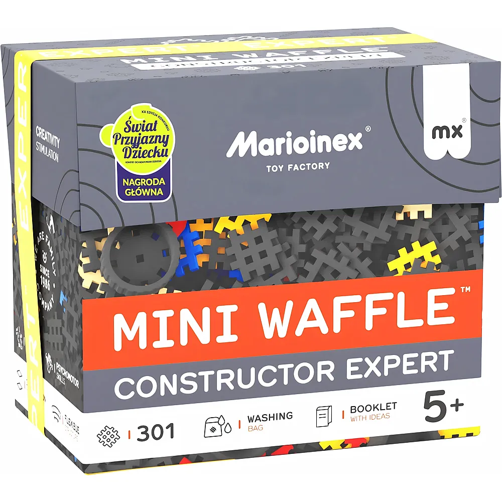 Marioinex Mini Waffle Constructor Expert - 301 Teile