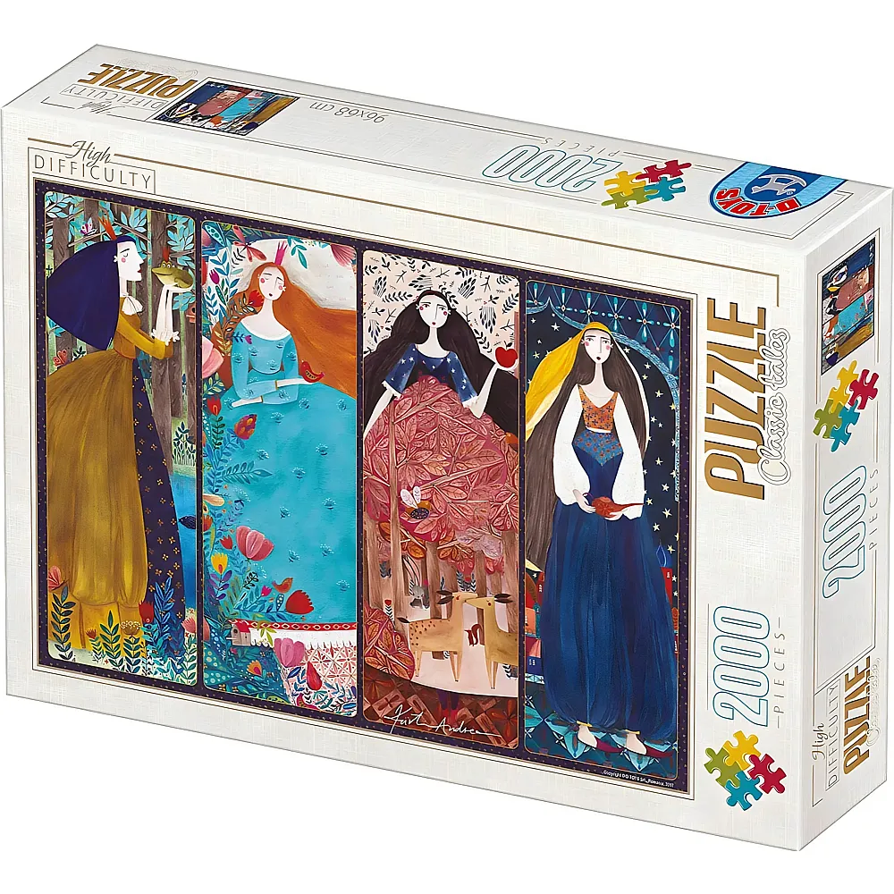 DToys Puzzle Andrea K�rti Kurti Andi - Collage - 2000 Teile