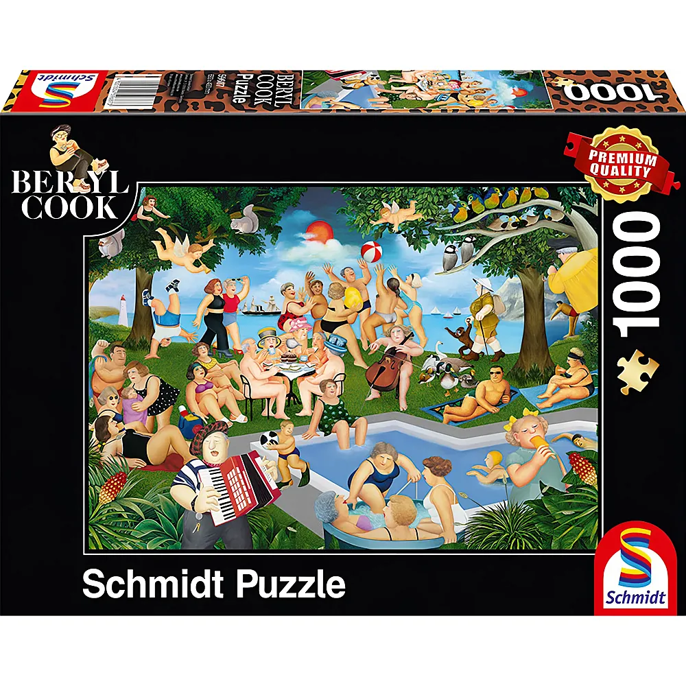 Schmidt Puzzle Beryl Cook Sommerfest 1000Teile