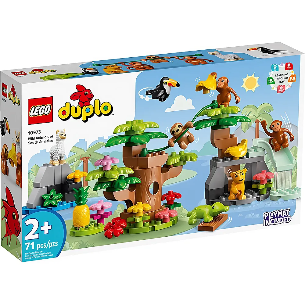 LEGO DUPLO Wilde Tiere Sdamerikas 10973