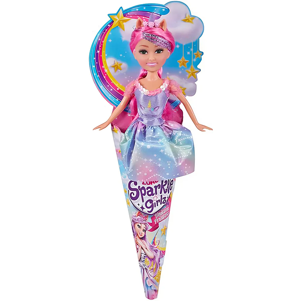 Sparkle Girlz Unicorn Princes Cone 3 26cm | Modepuppen