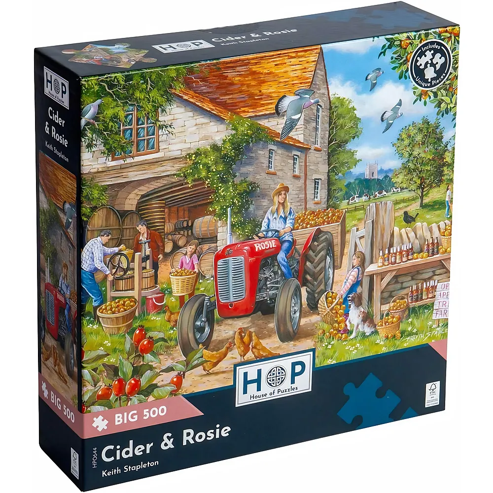 HOP - House of Puzzles Cider & Rosie 500Teile