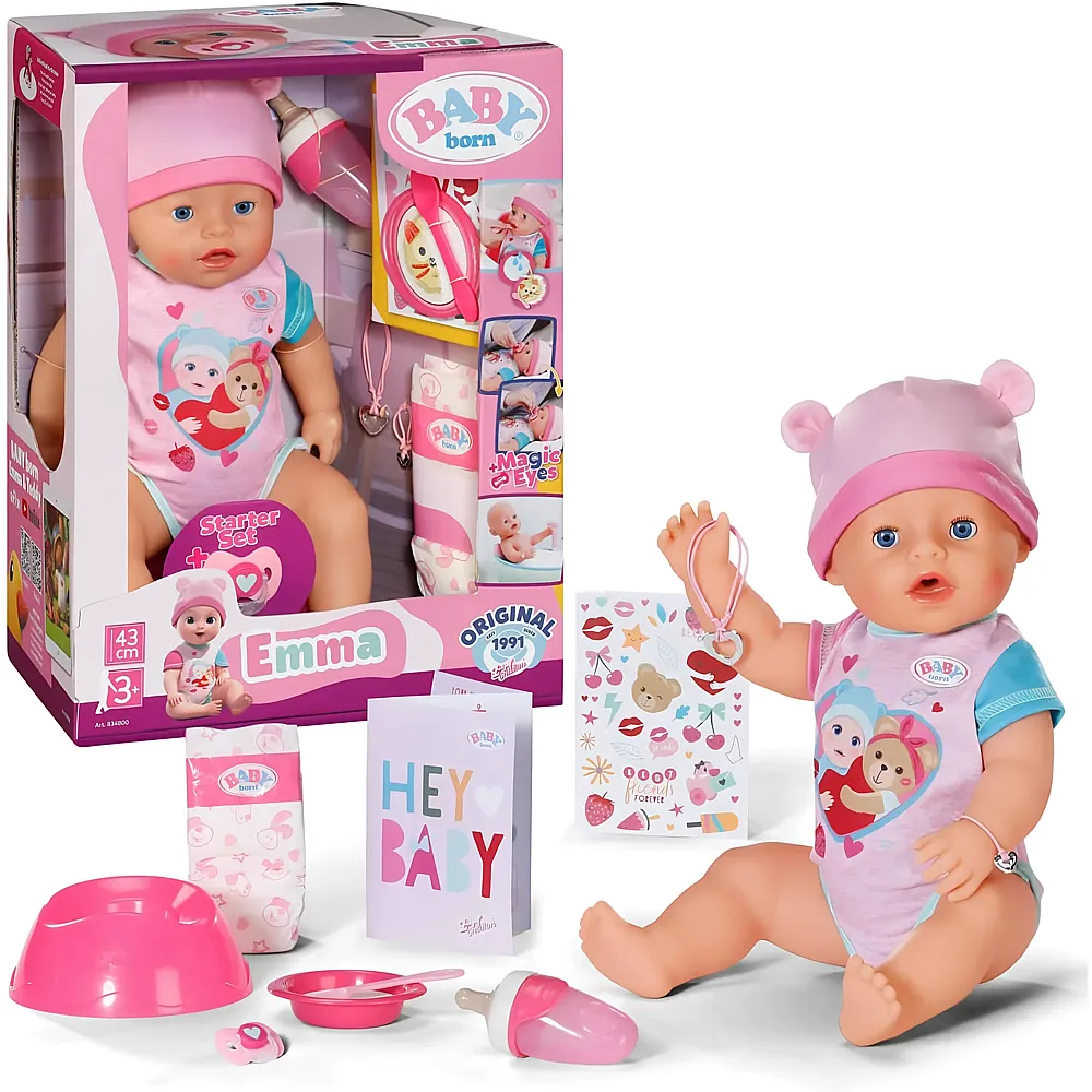 Zapf Creation Baby Born Emma 43cm