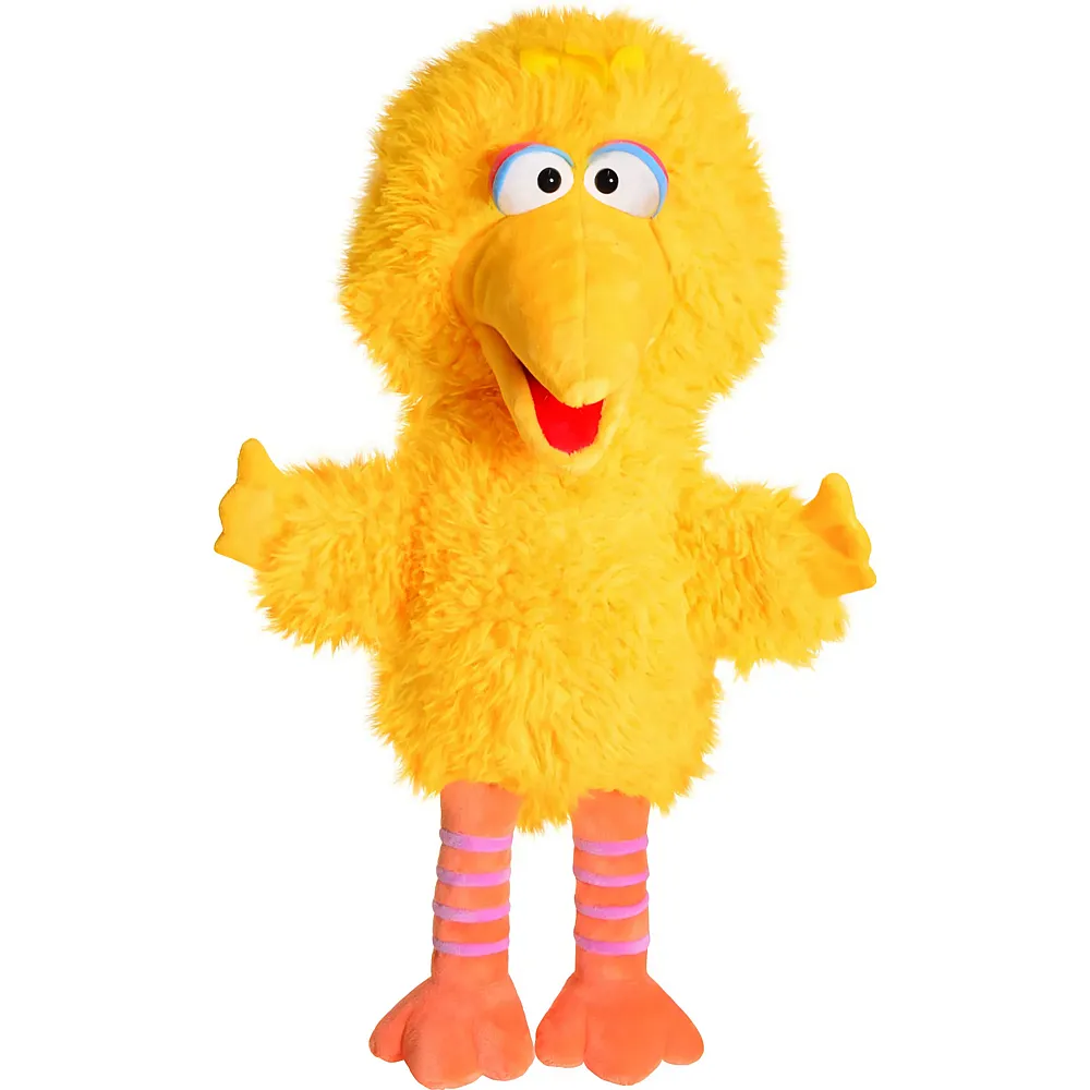 meinspielzeug - Living Puppets Sesamstrasse Handpuppe Bibo 52cm | Handpuppen