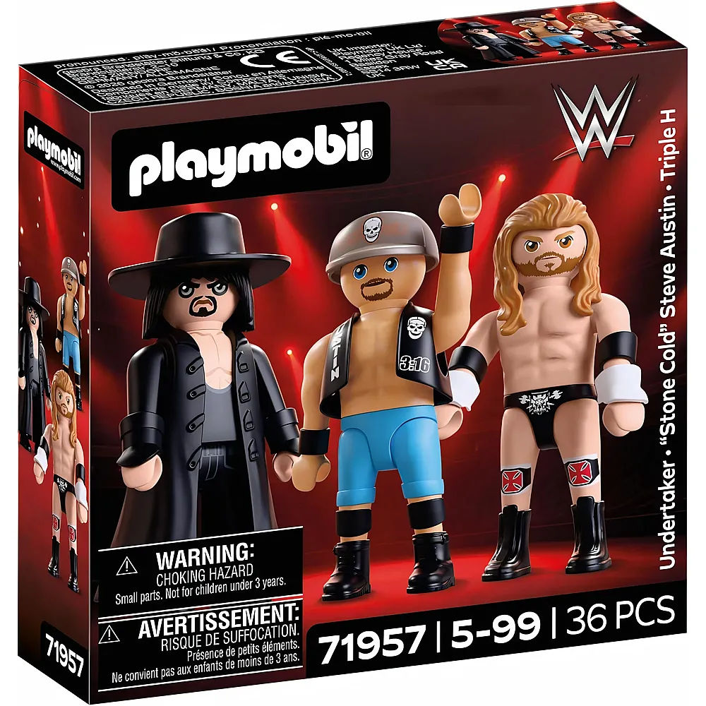 PLAYMOBIL WWE Attitude Era Multipack 71957