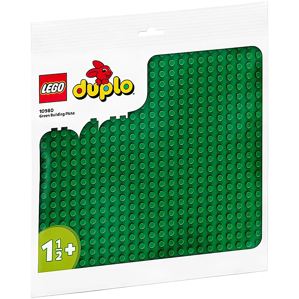 LEGO DUPLO Bauplatte Grn 10980