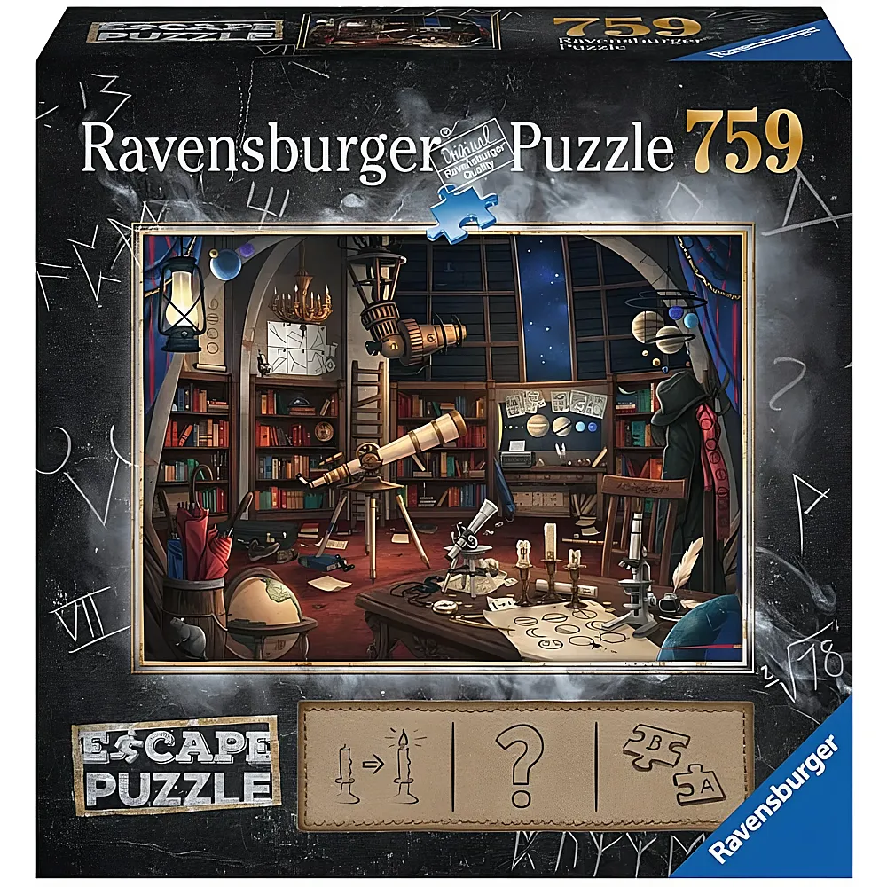 Ravensburger Puzzle Escape Sternwarte 759Teile