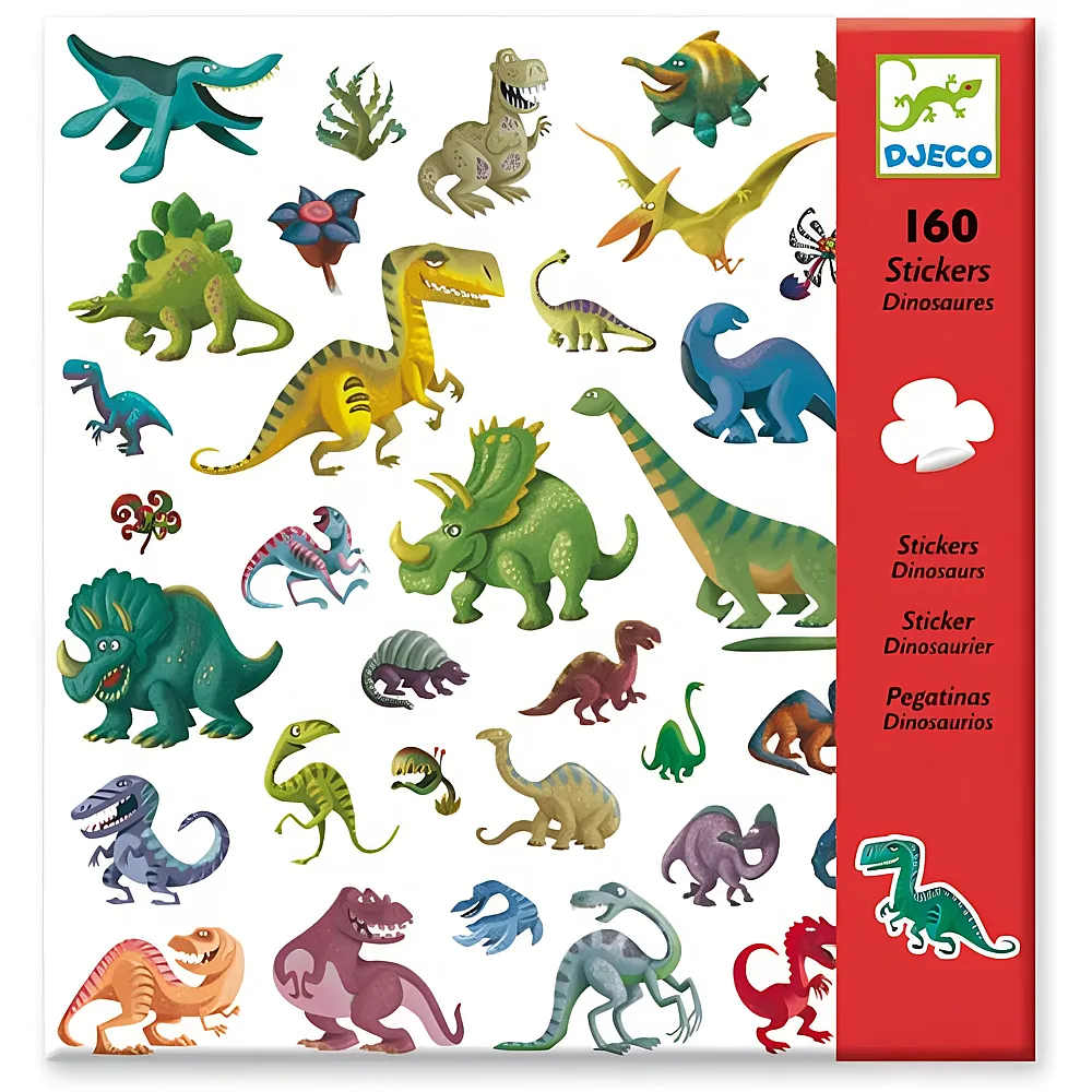 Djeco Kreativ Stickers Sticker Dinosaurier | Tattoos & Stickers