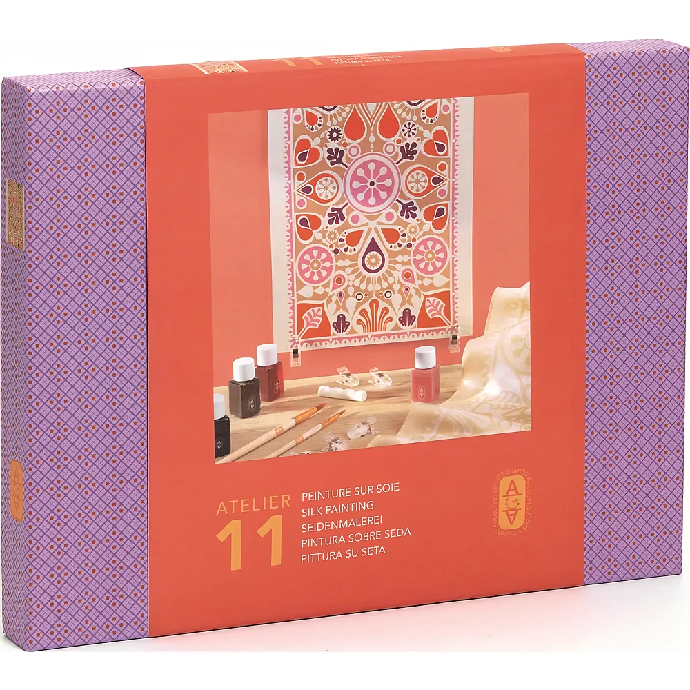 Djeco Atelier 11, Seidenmalerei