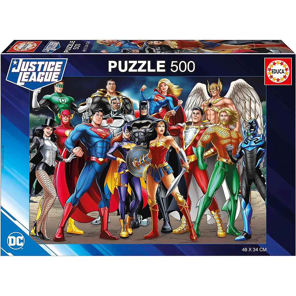 Educa Puzzle Justice League DC Comics - 500 Teile
