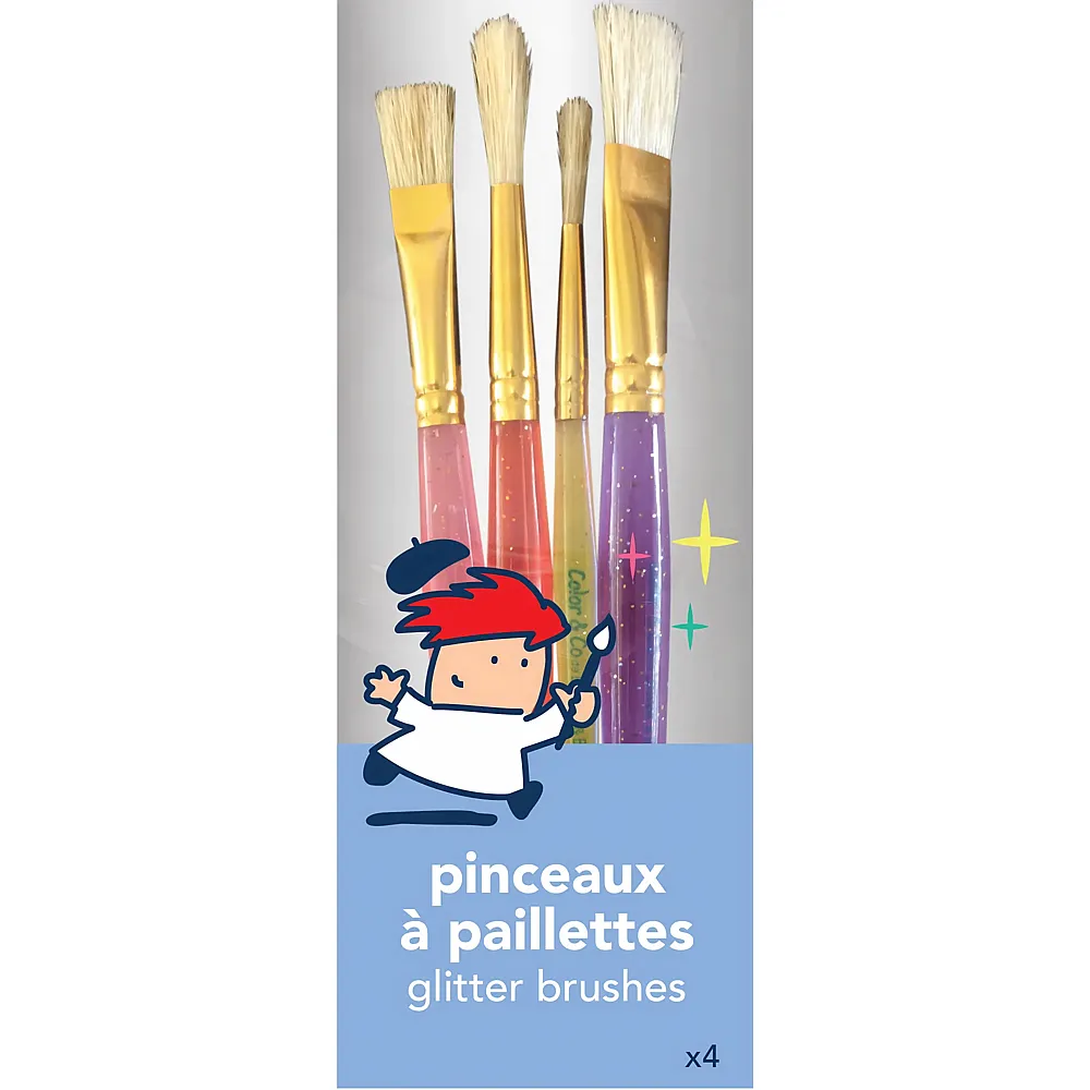 Lefranc Bourgeois Lfb Schulpinsel Fun Set Mdchen 4 Pinsel - Suche