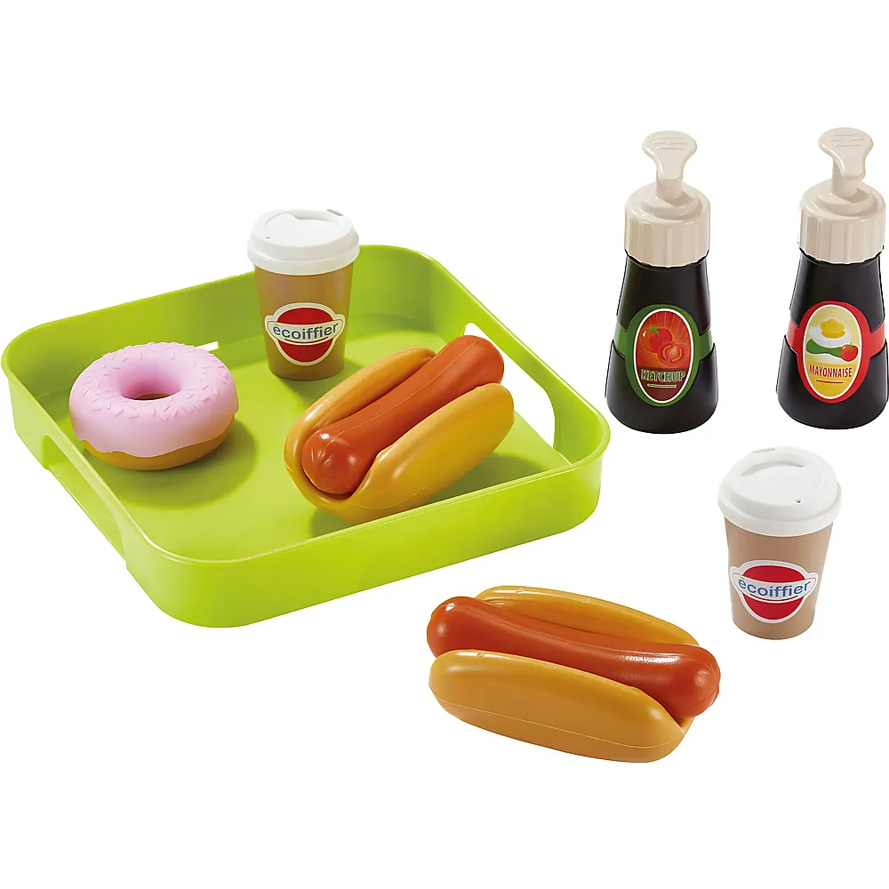 Ecoiffier Play Food Spielset 8Teile