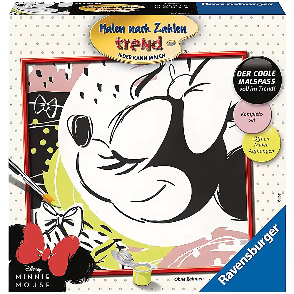 Ravensburger Malen nach Zahlen trend Timeless Minnie Mouse