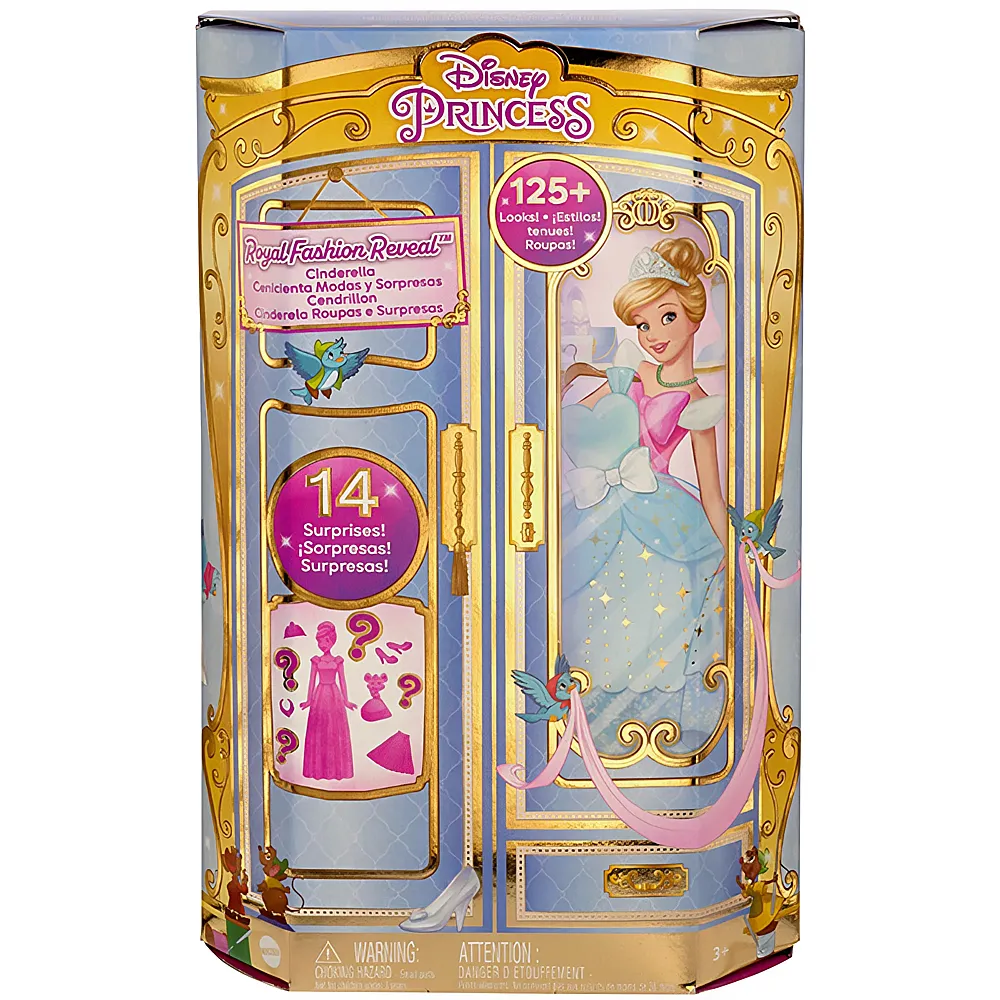 Mattel Disney Princess Royal Fashion Reveal Cinderella | Modepuppen