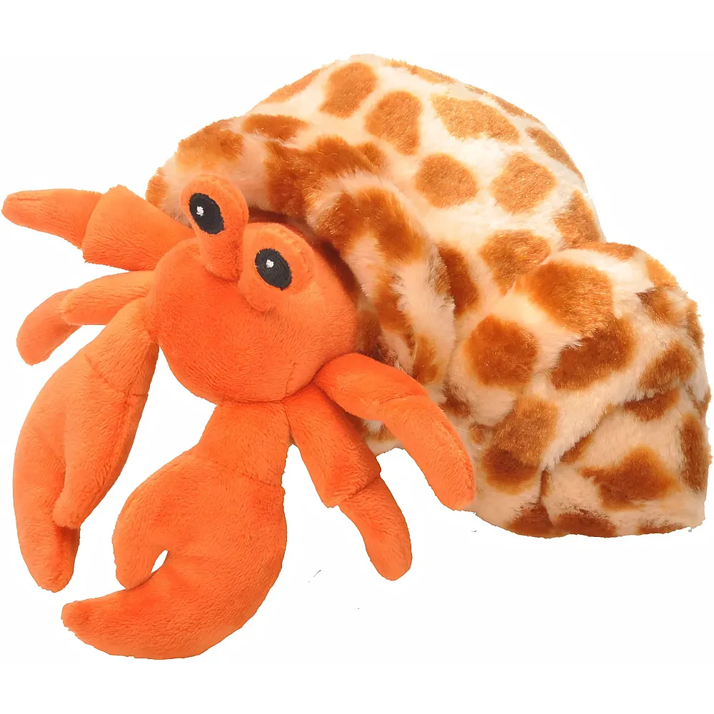 meinspielzeug - Wild Republic Hug'ems Einsiedlerkrebs - 17 cm | Meerestiere Pl�sch