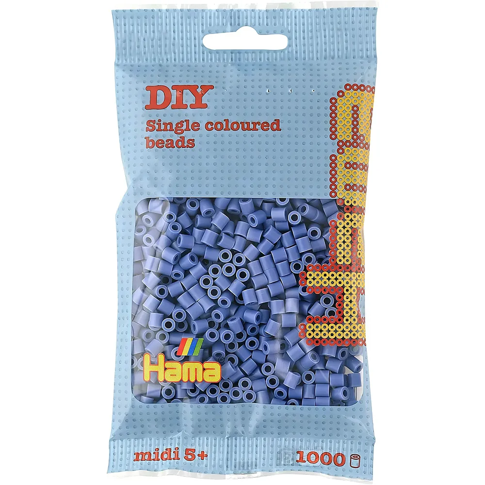 meinspielzeug - Hama Midi B�gelperlen 107 Lavendel 1000Teile
