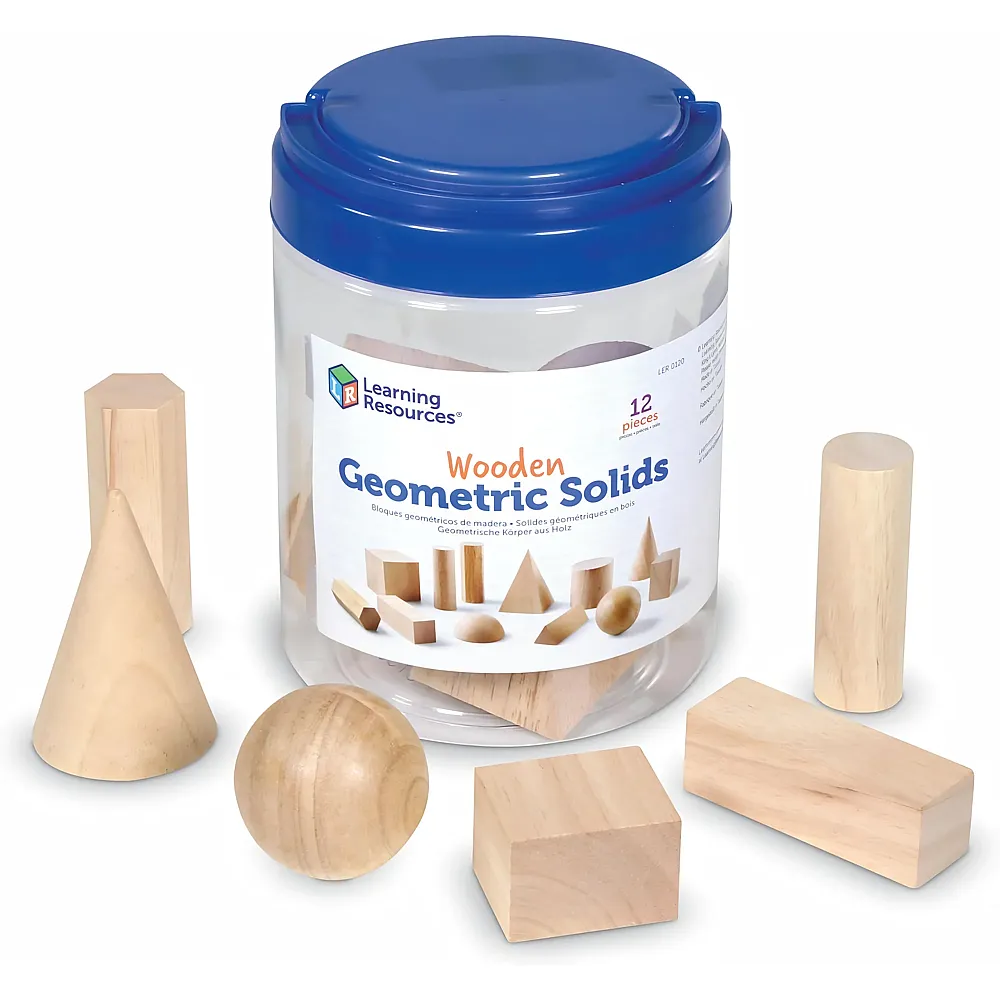 Learning Resources Geometrische K�rper - 12 Teile