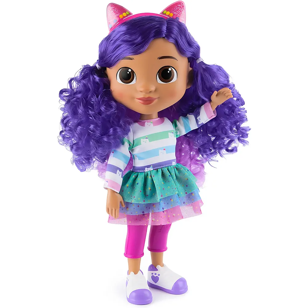 Spin Master Gabby's Dollhouse Funktionspuppe Celebration Gabby - 33 cm
