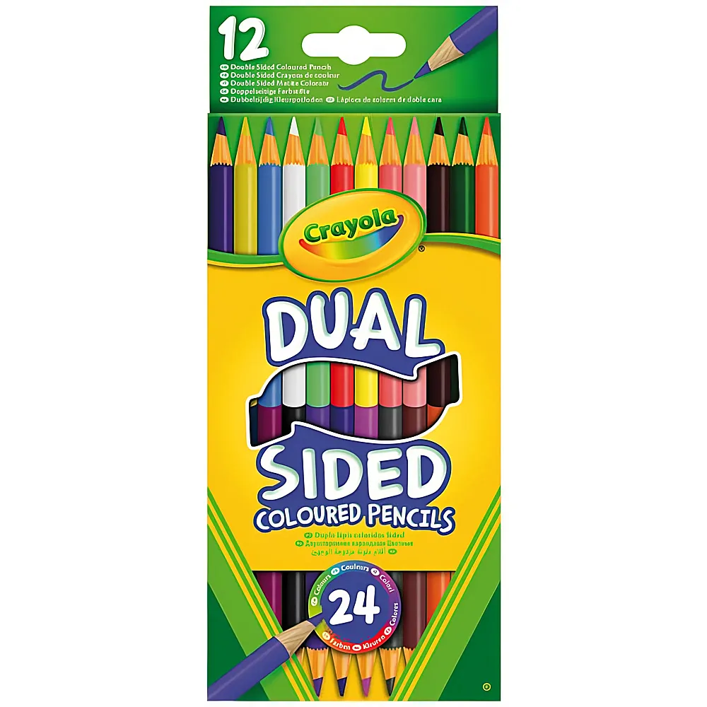 Crayola Doppelseitige Farbstifte 12Teile