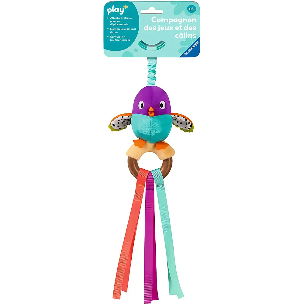 Ravensburger play+ Mon hochet d'�veil petit oiseau | Kinderwagenketten
