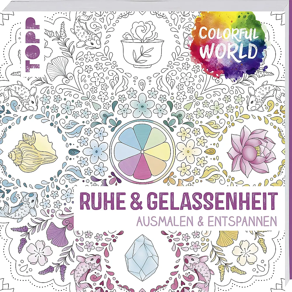 Frechverlag Topp Malbuch Ruhe & Gelassenheit