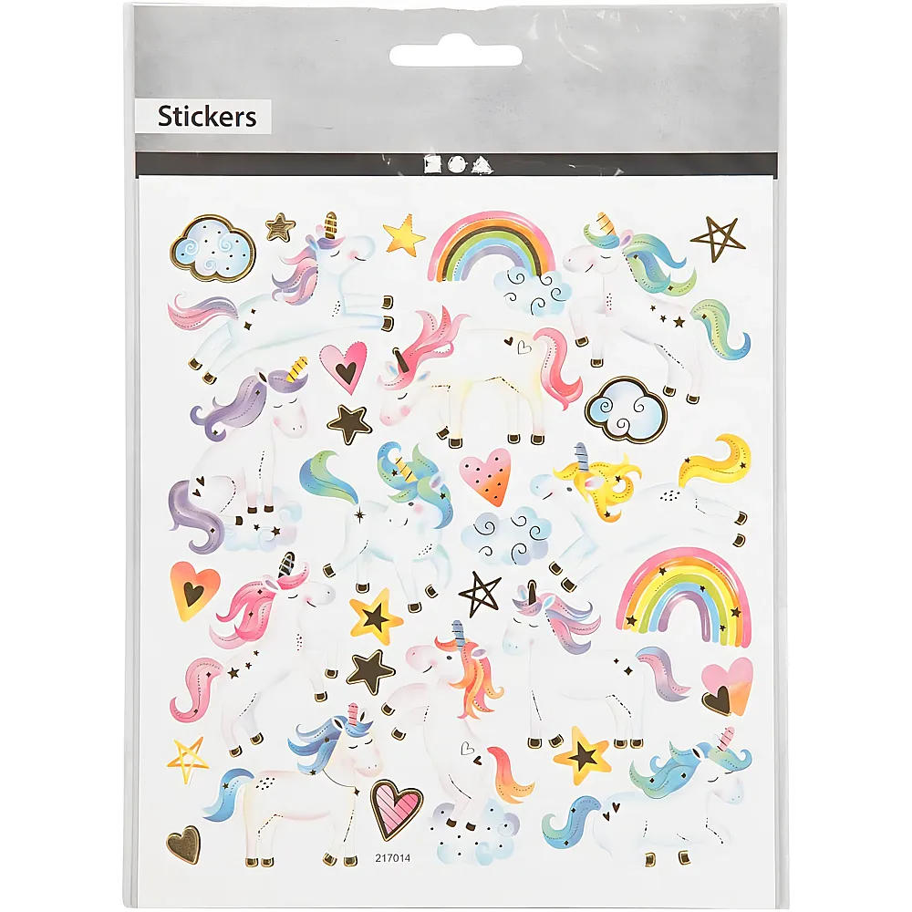 Creativ Company Stickers Einhorn