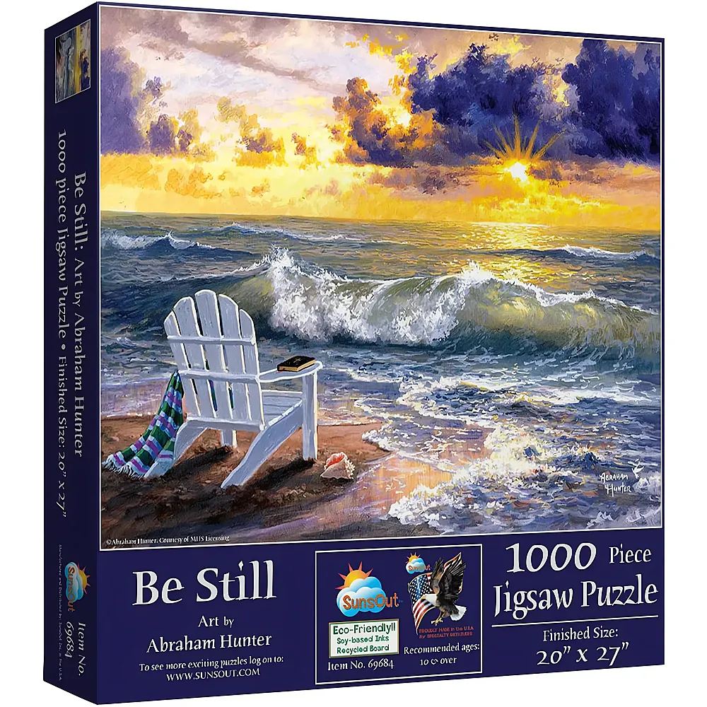 SunsOut Puzzle Abraham Hunter Be Still - 1000 Teile